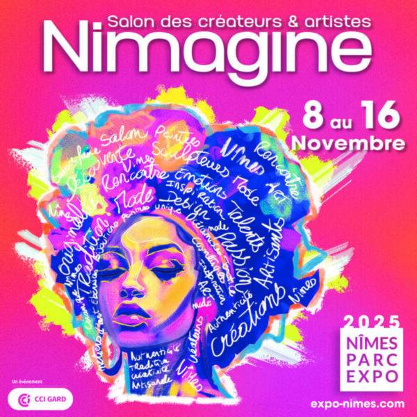 Affiche Nimagine Salon des créateurs - format carré