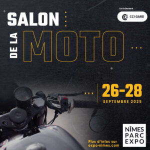 Affiche carrée - Salon de la moto 2025